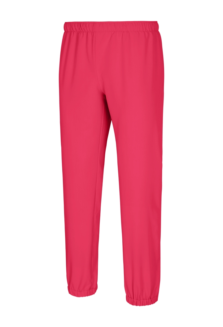 Spodnie damskie - joggery - Base - amarantowe