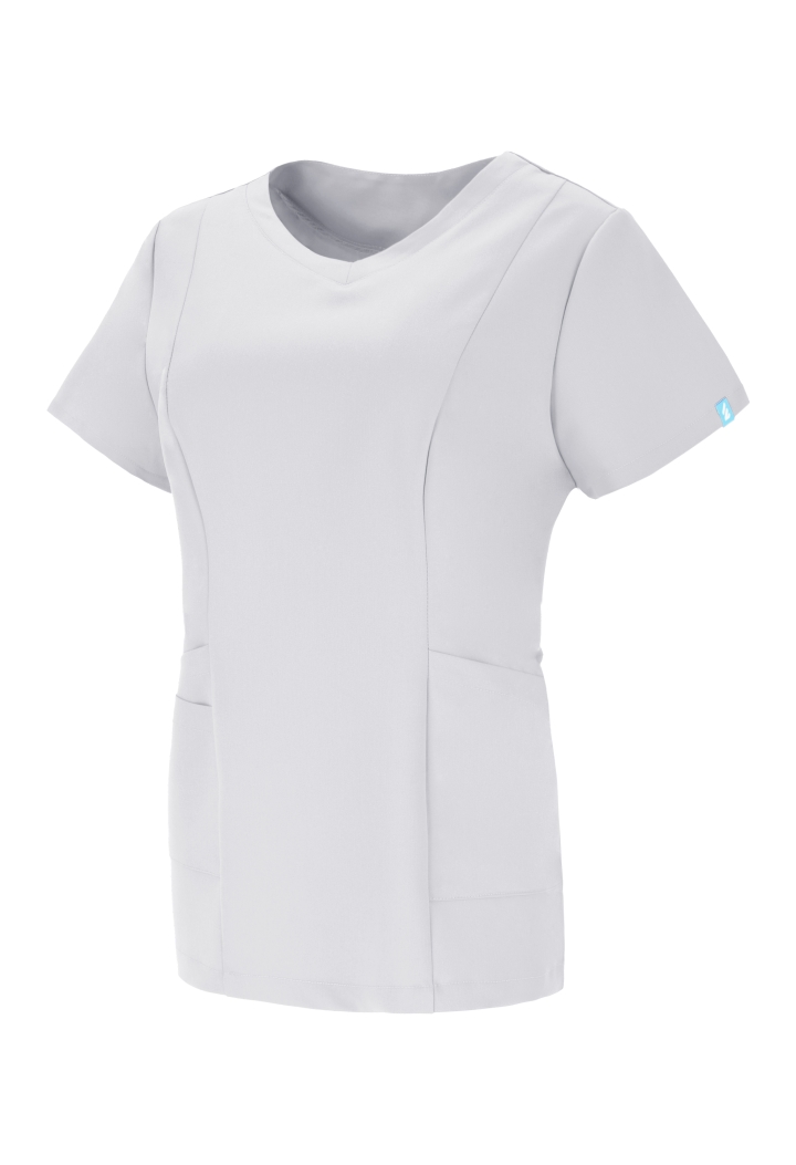 Bluza damska - Pure - scrub medyczny - szary