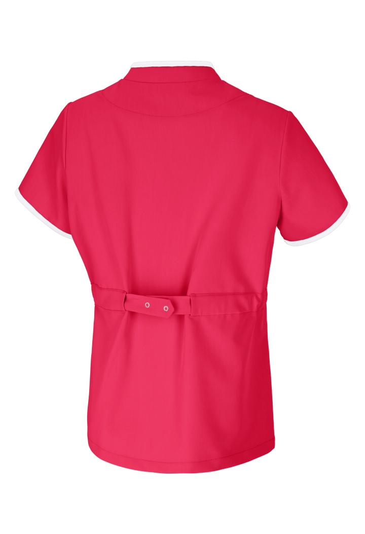 Bluza damska - Classic - scrub medyczny - amarantowy