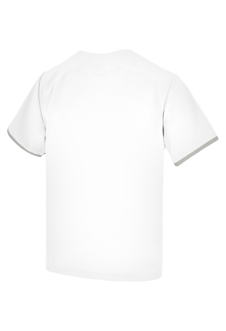 Bluza męska - Dynamic - scrub medyczny - biało-szara