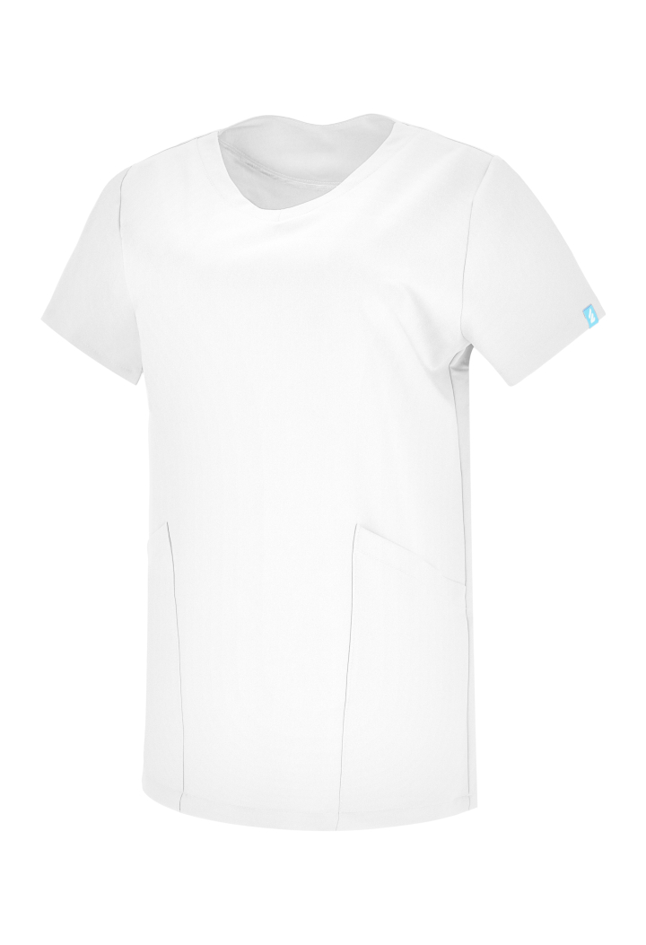 Bluza damska - Base - scrub medyczny - biały