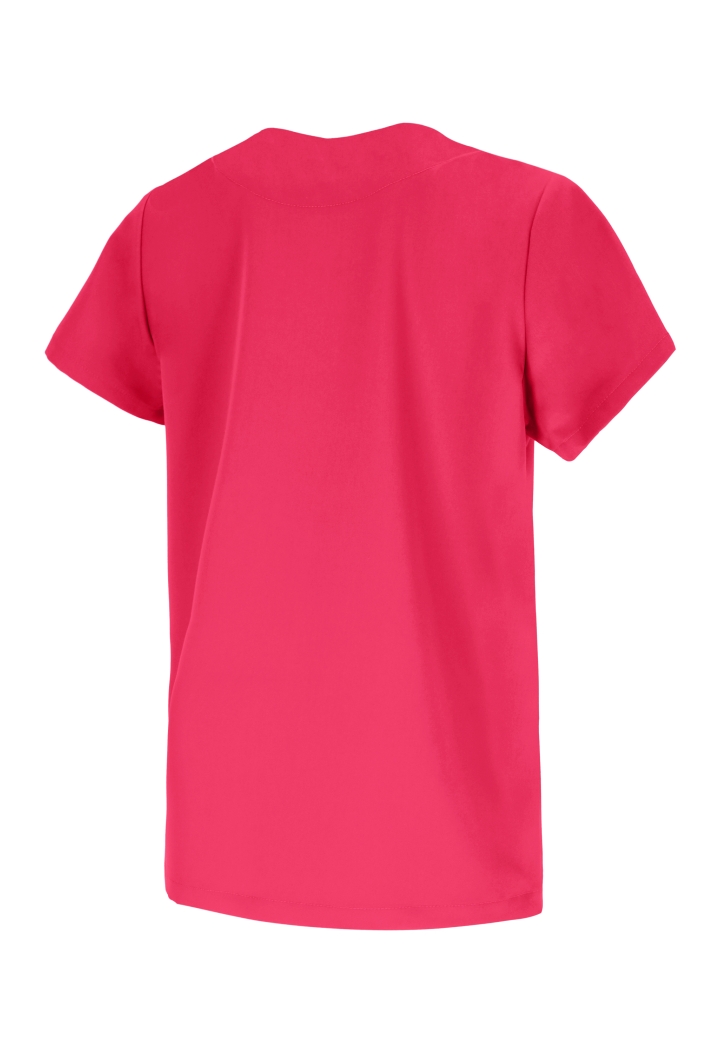 Bluza damska - Base - scrub medyczny - amarantowy