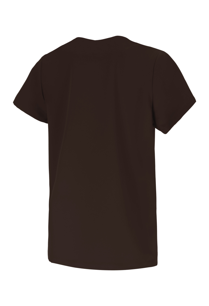 Bluza damska - Base - scrub medyczny - czekolada