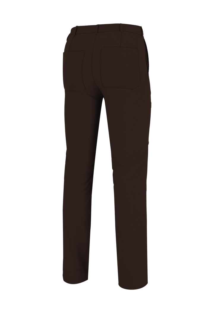 Spodnie męskie - medyczne - Classic - czekoladowe