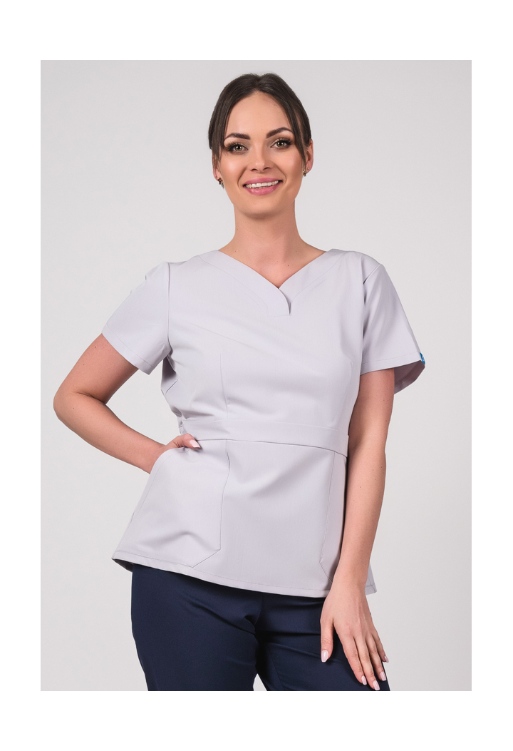 Bluza damska - Chase - scrub medyczny - szary