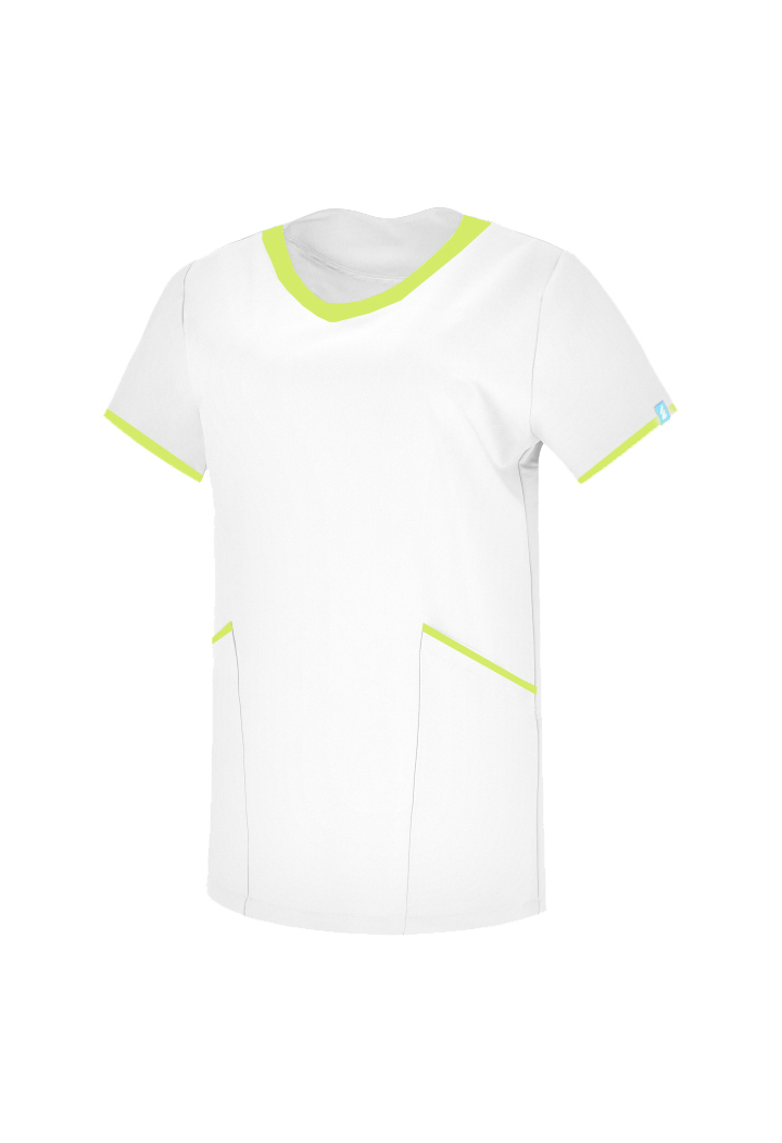 Bluza męska - Base - scrub medyczny - biały